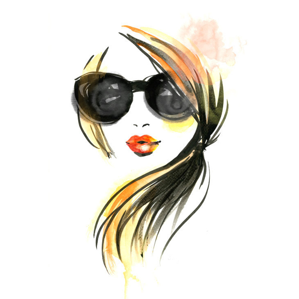 位圖插畫時尚插畫人物插畫插畫師免費素材