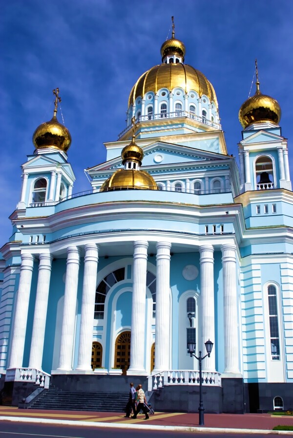 俄罗斯宫廷建筑图片