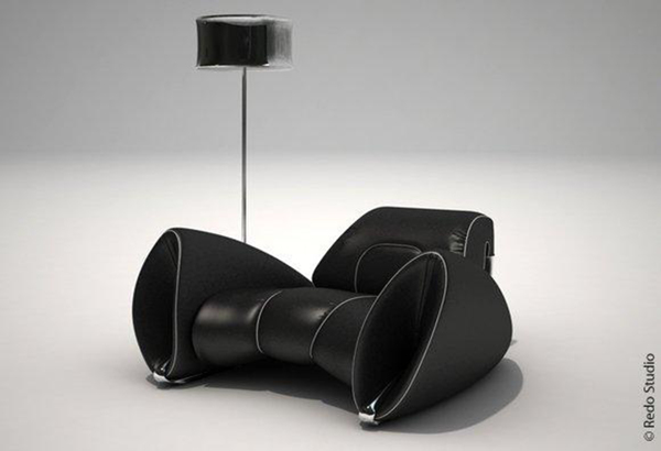 沙发椅设计创意黑色