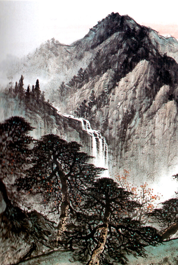 山水裝飾畫