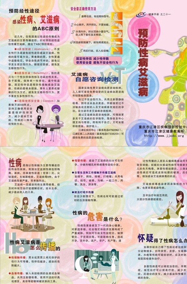 預(yù)防性病艾滋病圖片