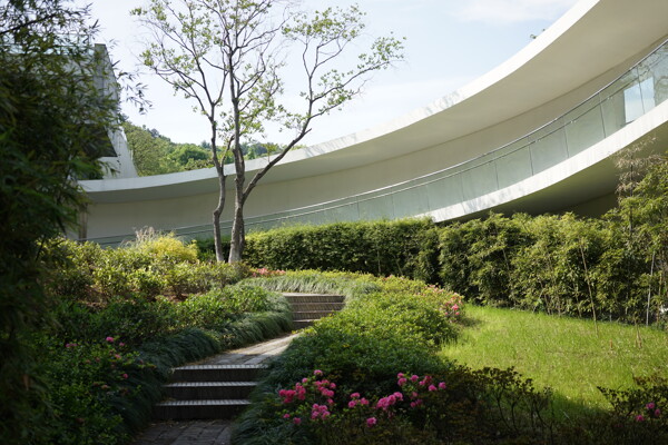杭州丝绸博物馆景观环廊