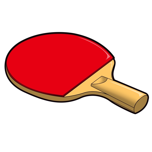 乒乓球拍商用素材