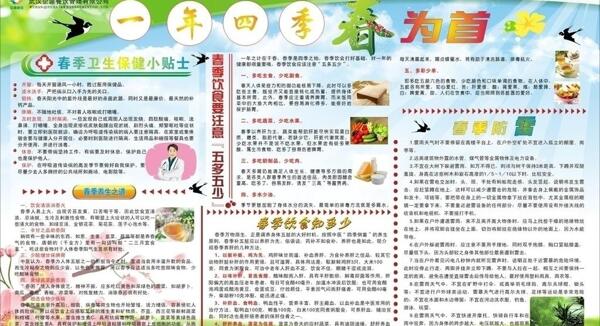 春季看板資料圖片