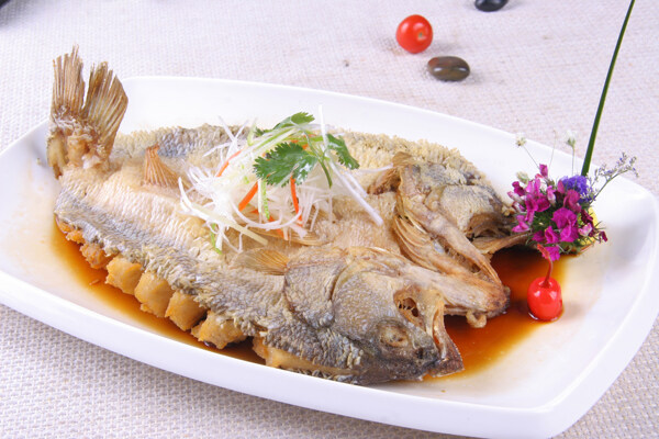 脆鱗鱸魚圖片