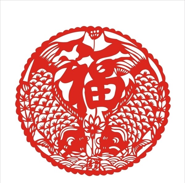 剪紙窗花