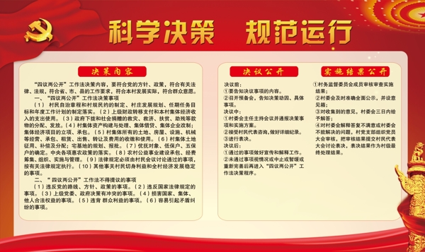 科學(xué)決策規(guī)范運行