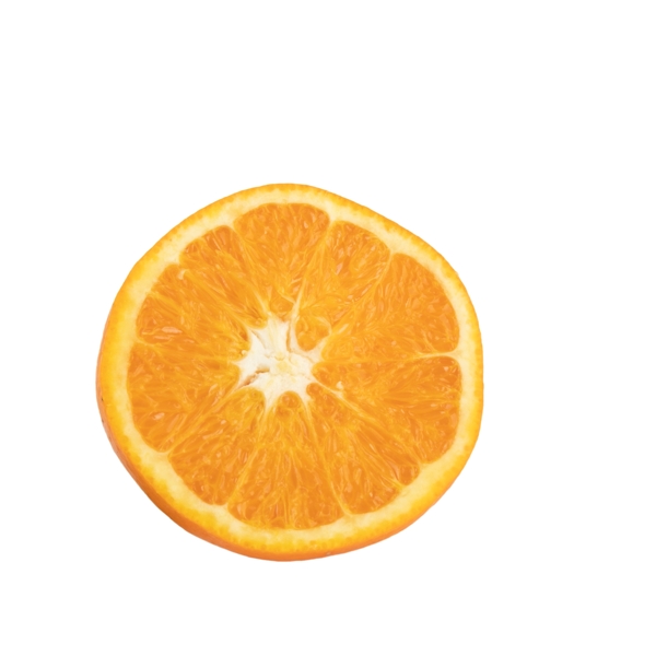 实物橙子片