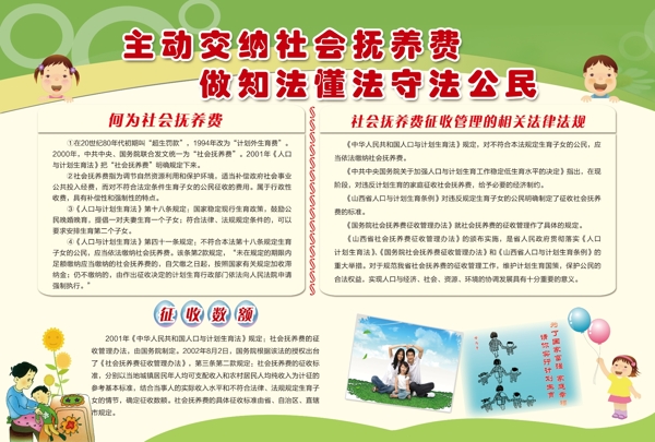 計劃生育展板