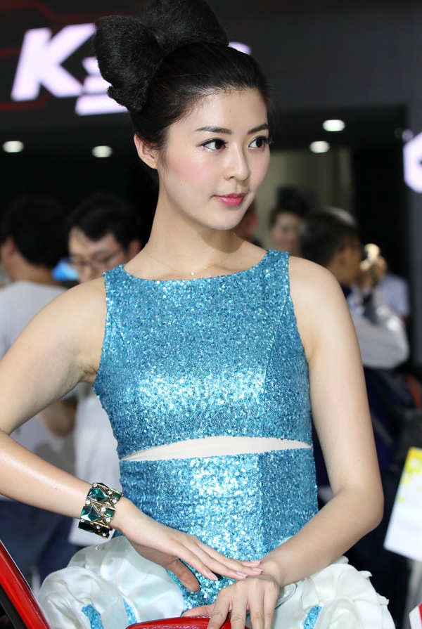 2014北京車(chē)展美女圖片