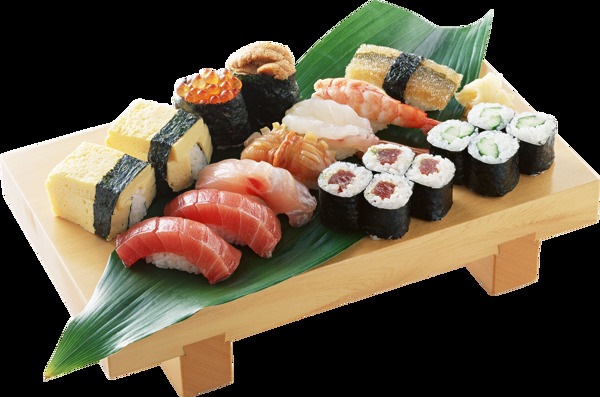 精致寿司日式料理美食产品实物