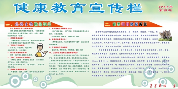 健康教育宣傳欄