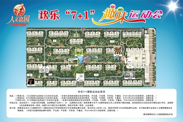 運動會鳥瞰圖