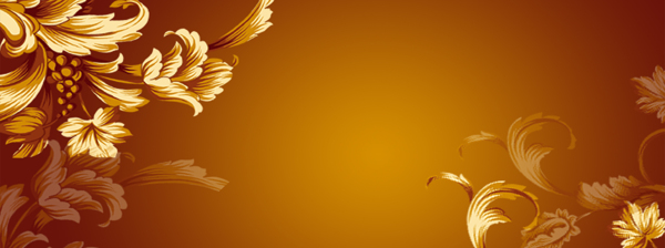 中國風(fēng)花紋背景banner