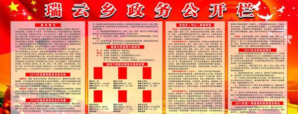 政務(wù)公開欄圖片