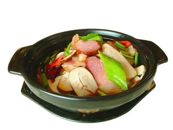 臘味香肝煲圖片