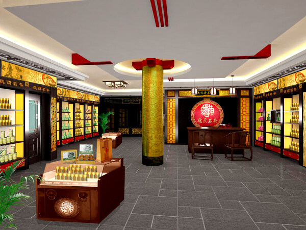 茶店裝修效果圖圖片