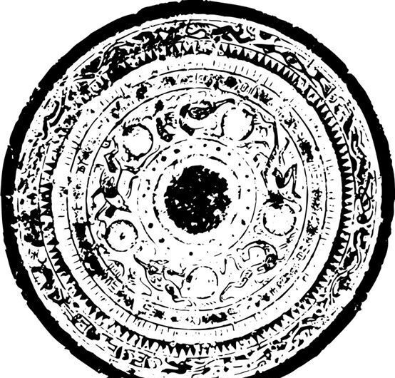 秦漢時(shí)代版畫裝飾畫矢量AI格式0930
