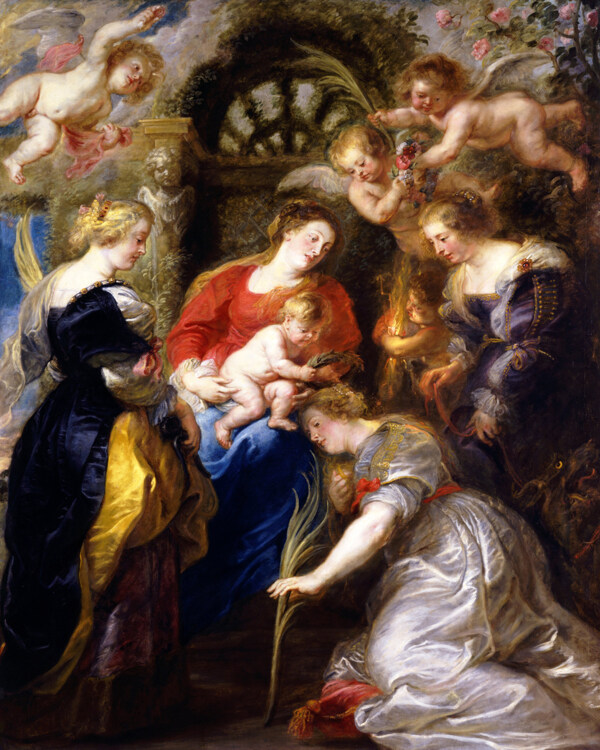 圣凯瑟琳加冕图片