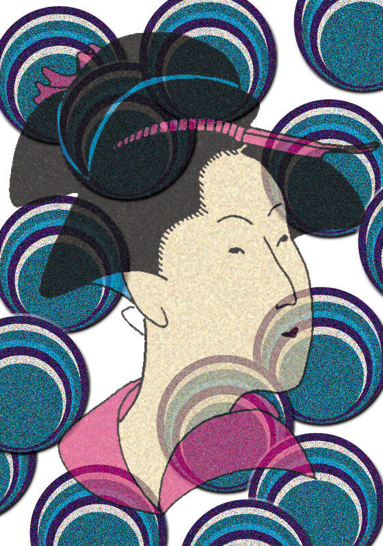位圖人物日本女人民族色彩免費(fèi)素材