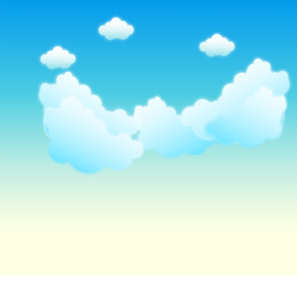 清新藍(lán)色天空
