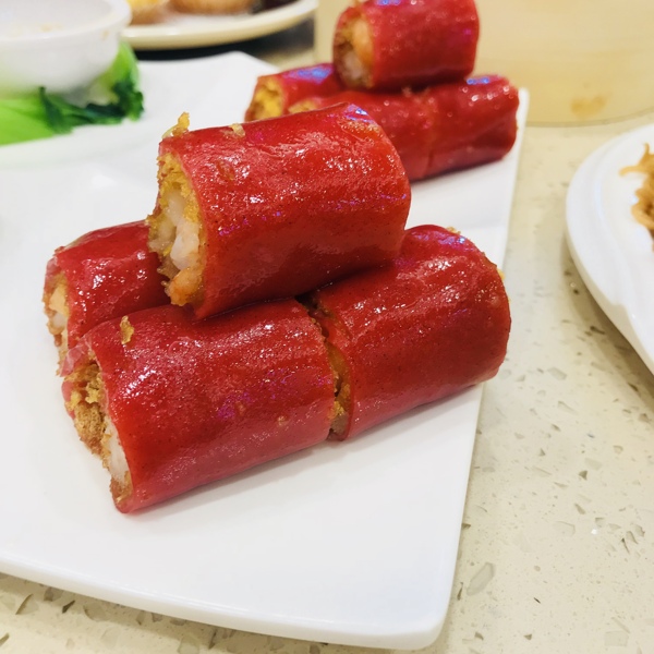 海虾红米肠