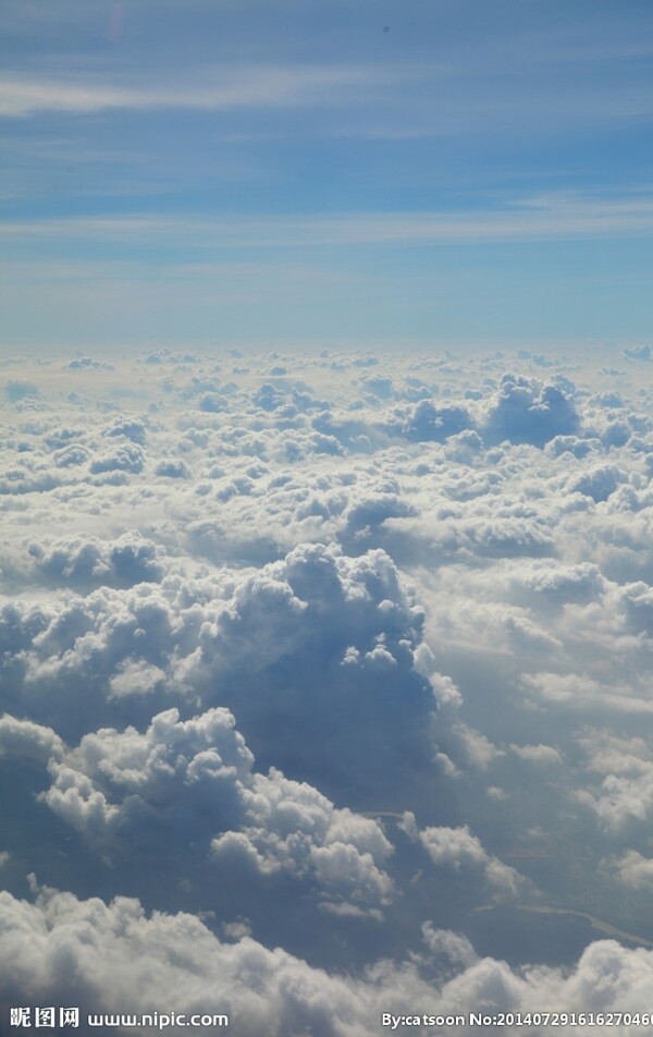 云层景观图片