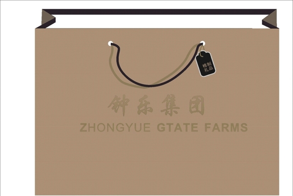 牛皮紙禮品袋圖片