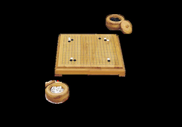 木質(zhì)桌子圍棋元素