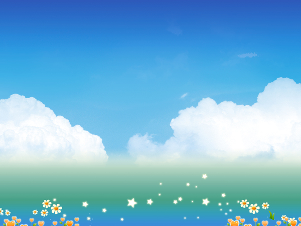 藍(lán)色天空背景