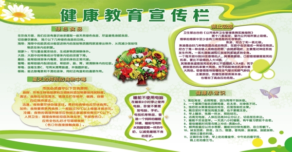 健康教育宣傳欄.