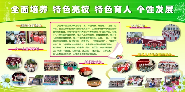 學校展板圖片