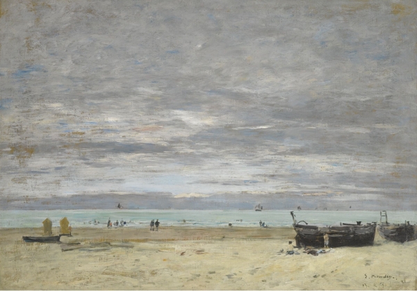 EugeneBoudinBoatsontheBeach1882.jpeg畫家風景畫靜物油畫建筑油畫裝飾畫