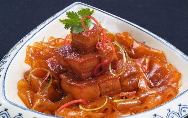 豬肉燉粉條圖片