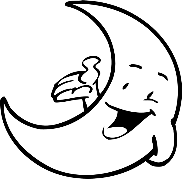 月亮娃矢量圖下載