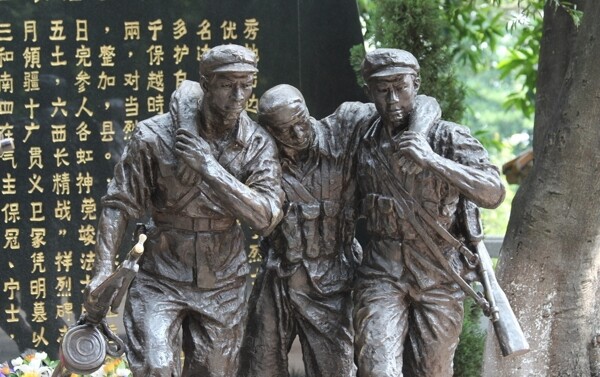 戰(zhàn)士的雕像圖片
