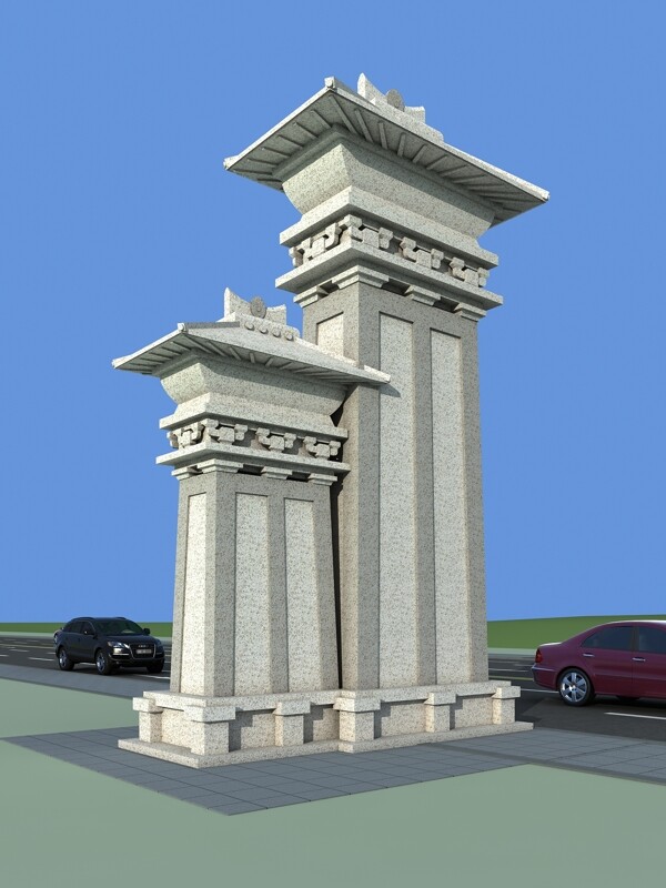 古建闕圖片