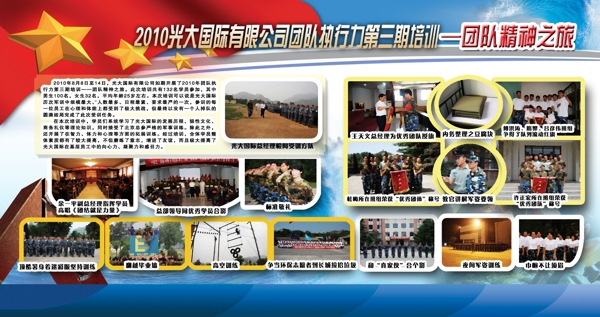 公司培訓(xùn)展板