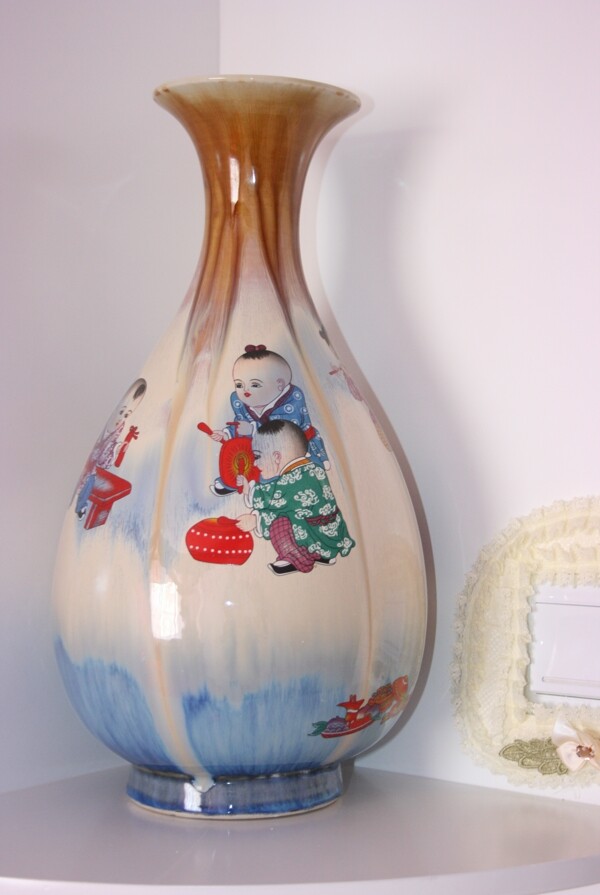 花瓶陶瓷艺术图案图片