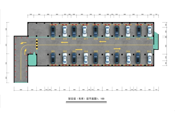 園林彩平景觀psd