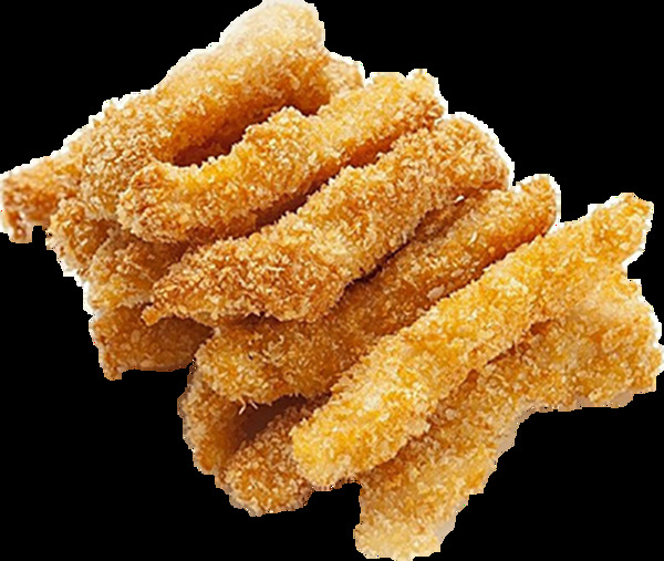 金黃酥脆的炸雪花雞柳