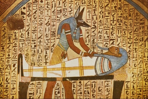 埃及象形壁画图片