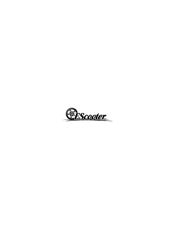 EScooter1logo设计欣赏EScooter1矢量汽车标志下载标志设计欣赏