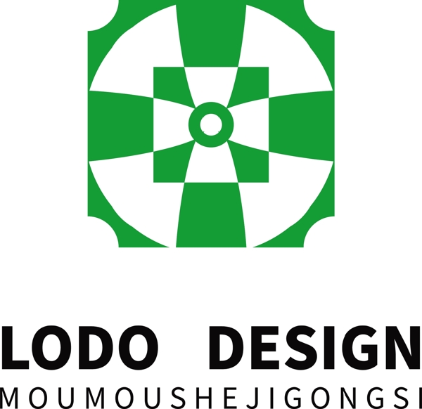 原创绿色古迹环保logo设计