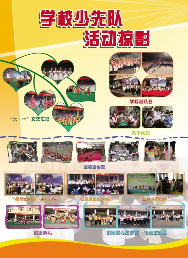 學(xué)校掠影展圖圖片