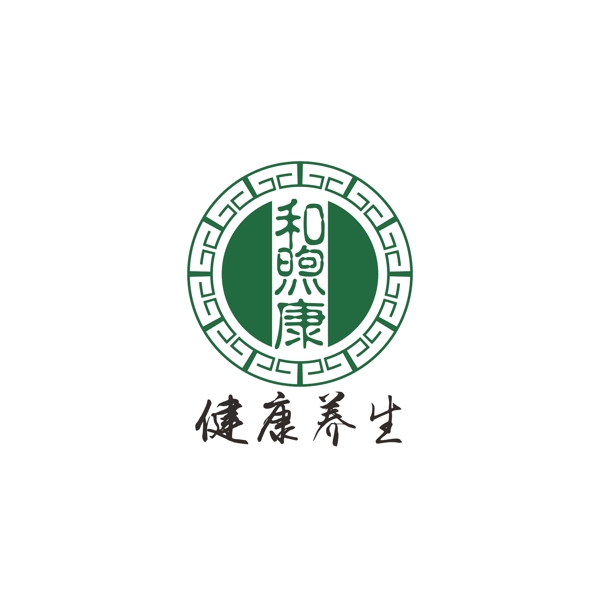 健康養(yǎng)生logo設計