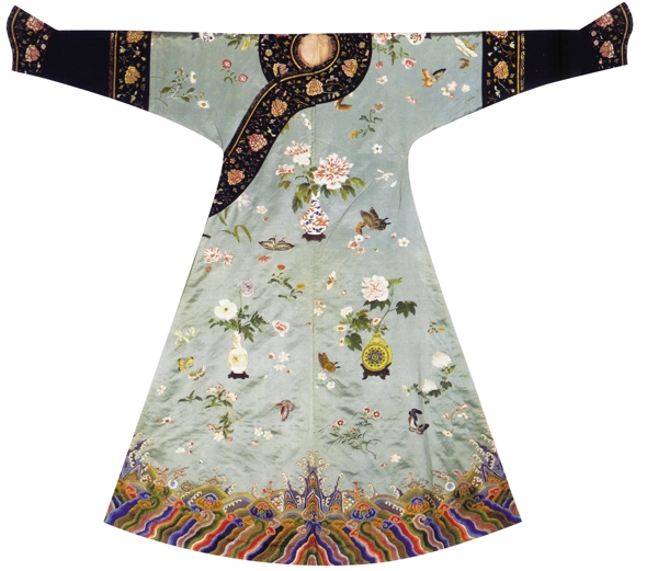 民間服飾清朝官服布藝古龍雙龍龍鳳呈祥古服繡花民間藝術(shù)中華刺繡PSD分層素材源文件中國傳統(tǒng)元素整合圖庫