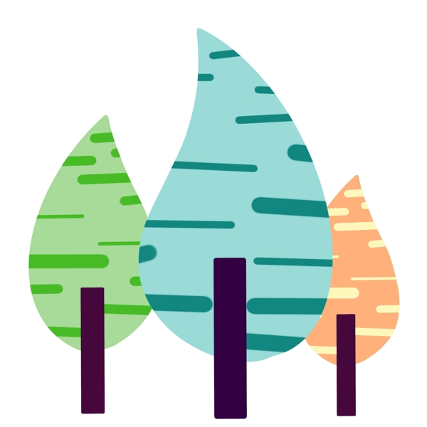 三棵種植小樹