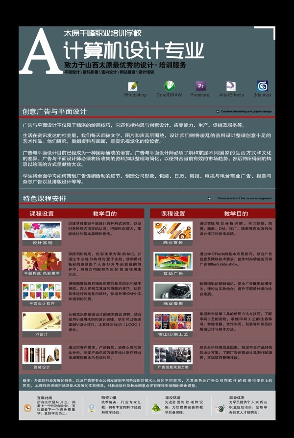 計(jì)算機(jī)培訓(xùn)展板圖片
