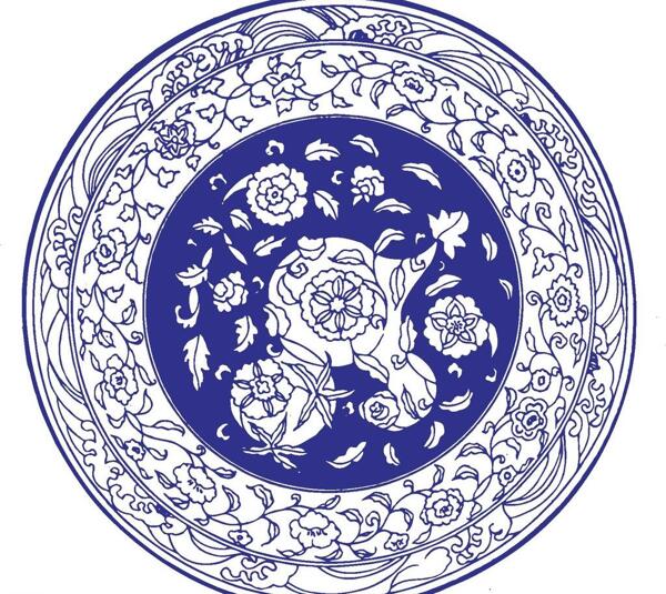 青花瓷圖案